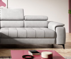 Nowoczesna sofa tapicerowana Chivas w eleganckim salonie, dostępna w sklepie Meble Wawrzyniak