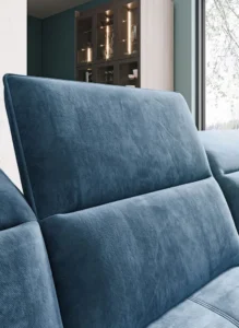 Nowoczesna sofa Colombo XL w szarym kolorze, stylowe meble tapicerowane do salonu