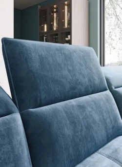 Nowoczesna sofa Colombo XL w szarym kolorze, stylowe meble tapicerowane do salonu