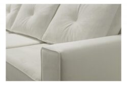 Narożnik rozkładany Adonis II w tkaninie Magic Velvet-2250 w nowoczesnym salonie