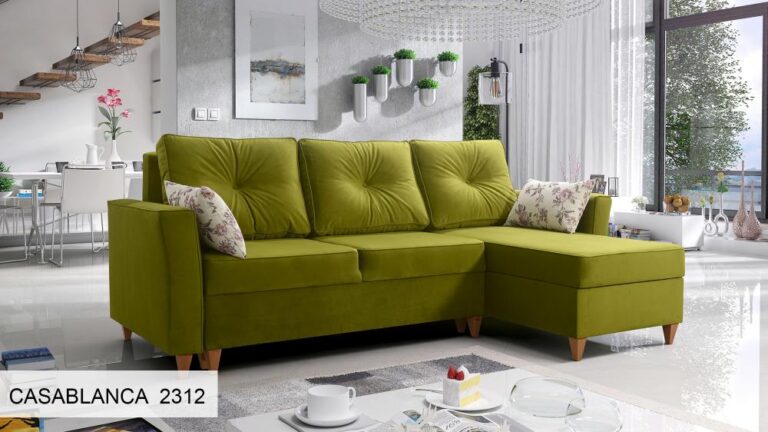 Narożnik rozkładany Torsten w tkaninie Casablanca-2312 o nowoczesnym skandynawskim designie