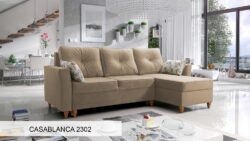 Narożnik rozkładany Torsten w tkaninie Casablanca-2312 o skandynawskim minimalistycznym designie