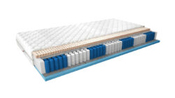Materac Multipocket Agnis Medicott Silver 120x200 z pokrowcem antyalergicznym i sprężynami multipocket