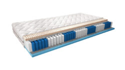 Materac Multipocket Agnis Silk 120x200 z pokrowcem typu Silk zapewniający komfortowy i zdrowy sen