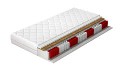 Materac Multipocket Amore hipoalergiczny 120x200 cm z pokrowcem, zapewniający komfortowy i zdrowy sen