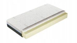 Materac piankowy Spa Perfect 90x200 cm średnio twardy H3 z lateksem i pianką Visco
