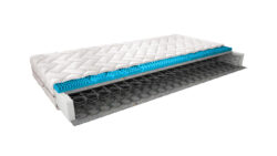 Materac bonellowy Olivia Silk 120x200 z pokrowcem typu Silk zapewniający komfort i stabilne podparcie