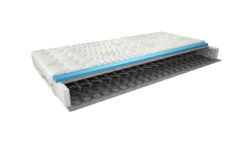 Materac bonellowy Omini Aloe Vera 120x200 z pokrowcem z wyciągiem z liści aloe vera