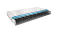 Materac bonellowy Omini Silk 120x200 z pokrowcem typu Silk, średniotwardy, komfortowy i hipoalergiczny