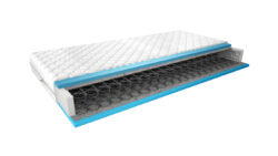 Materac bonellowy Orsola Medicott Silver 120x200 z pokrowcem antyalergicznym i pianką T2542
