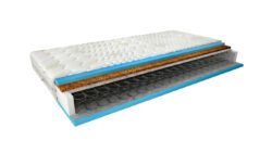 Materac bonellowy Oslo Aloe Vera 120x200 z pokrowcem z wyciągiem z liści aloe vera