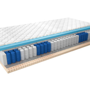 Materac Kieszeniowy Palmo Medicott Silver 120x200