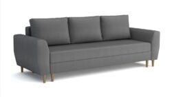 Kanapa rozkładana Kodiak W1 w tkaninie Casablanca-2314 w nowoczesnym salonie