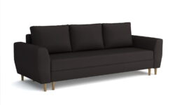 Kanapa rozkładana Qubus W1 w tkaninie Sawana-05, nowoczesny design i funkcjonalność