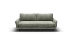 Kanapa rozkładana Solano w tkaninie Element-11 na białym tle, nowoczesny i elegancki design