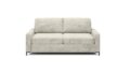 Sofa rozkładana Tino 120 w tkaninie Poso-100 na białym tle