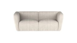 Sofa Candelo 70 w jasnym kolorze tapicerowana tkaniną Anthology-1, nowoczesny design