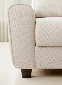 Sofa rozkładana Capri 120 w tkaninie Onega-14 z funkcją spania i włoskim systemem rozkładania Rapid