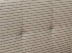 Łóżko tapicerowane Medino 140x200 w tkaninie Poso-100 z podnoszonym stelażem i pojemnikiem na pościel