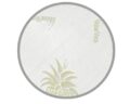 Nakładka nawierzchniowa topper Aloe Green 5 cm 180x200 cm z wysokoelastycznej pianki Kaltschaum i zdejmowanym pokrowcem