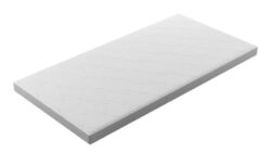 Nakładka dwustronna topper Arona 5 cm 100x200 cm z pianki wysokoelastycznej i zdejmowanym pokrowcem