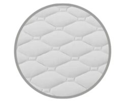 Nakładka nawierzchniowa topper Artena 5 cm 80x200 cm z pianki wysokoelastycznej i zdejmowanym pokrowcem