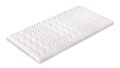 Topper Kaltschaum Classic 5 cm 100x200 cm z pianki wysokoelastycznej z zdejmowanym pokrowcem H2