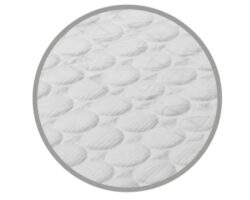 Nakładka dwustronna 5 cm Topper Farone 80x200 cm z pianki wysokoelastycznej i zdejmowanym pokrowcem
