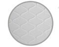 Nakładka na materac Topper Silver 5 cm 80x200 cm z wysokoelastycznej pianki Kaltschaum i zdejmowanym pokrowcem