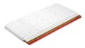 Nakładka dwustronna 5 cm Topper Simply 80x200 cm z pianką HR i matą kokosową z zdejmowanym pokrowcem