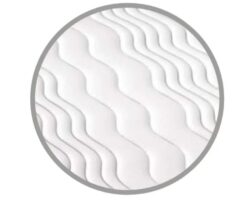 Nakładka nawierzchniowa Topper Komfortschaum Basic 4 cm w rozmiarze 80x200 cm z pokrowcem z zamkiem