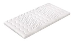Nakładka nawierzchniowa Topper Komfortschaum Basic 4 cm 80x200 cm z pianki komfortowej i zdejmowanym pokrowcem