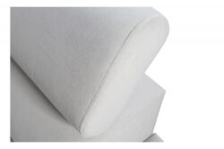 Narożnik U rozkładany Morena X w nowoczesnym salonie z funkcją spania i pojemnikami na pościel