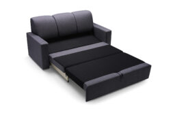 Sofa rozkładana Ewelina 3-osobowa w tkaninie Inari 94 z funkcją spania i pojemnikiem na pościel