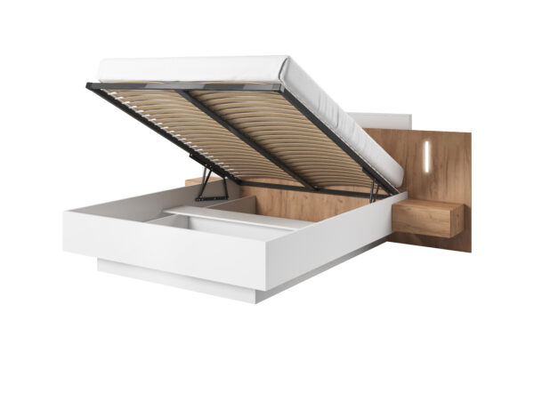 Łóżko 3D 160x200 LED DREW - obrazek 2