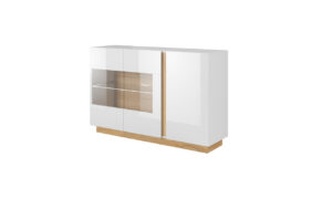Komoda Arco 138 3D z witryną