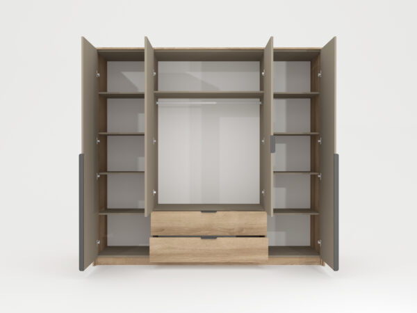 Szafa Letto 220 4D2S - obrazek 3