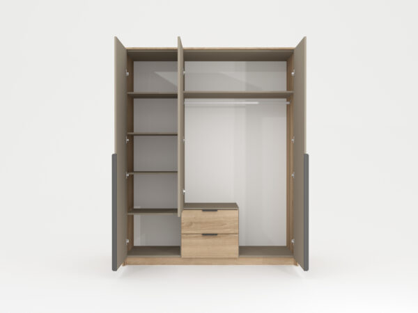 Szafa Letto 165 3D2S - obrazek 3