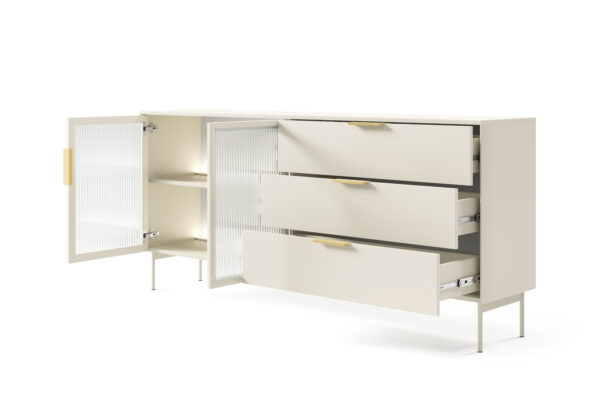 Komoda Lumi 181 2D3S LED - obrazek 2