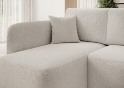 Siedzisko narożnika rozkładanego Hadson w tkaninie Royal-01 o nowoczesnym designie