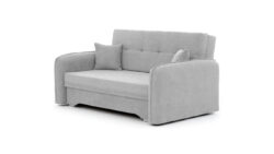 Sofa rozkładana Laine 3 osobowa w tkaninie Poco-03 z funkcją spania i pojemnikiem na pościel