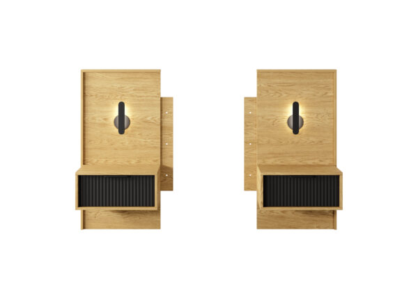 Stolik nocny Baltic LED x2 - obrazek 3