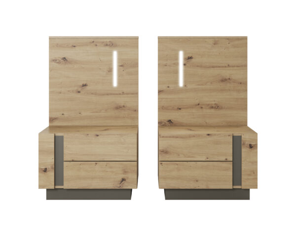 Stolik nocny Arco LED x2 - obrazek 4