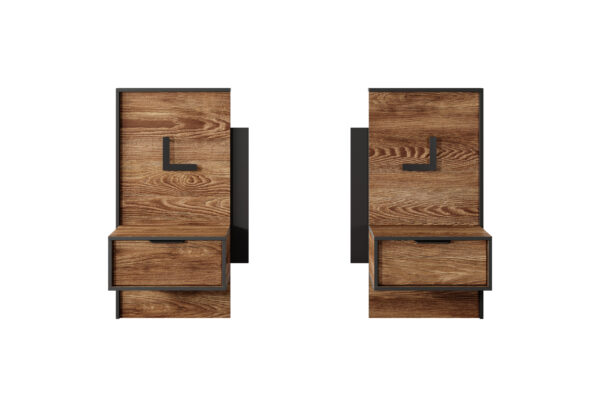 Stolik nocny Milton LED x2 - obrazek 3