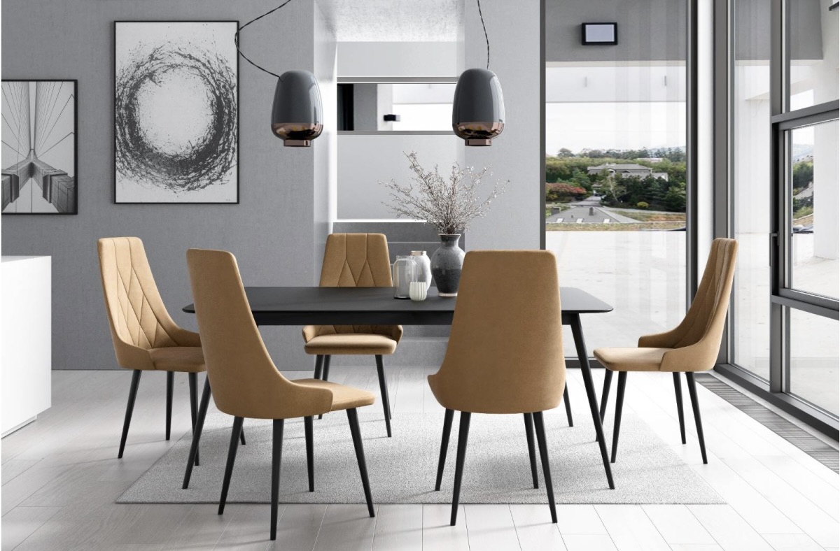 Krzesło tapicerowane MW91 z drewna bukowego w klasycznym stylu na stronie Meble Wawrzyniak