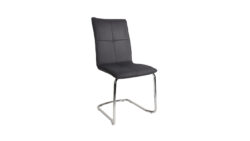 Krzesło tapicerowane MW112 z metalową podstawą, eleganckie i nowoczesne do jadalni lub biura