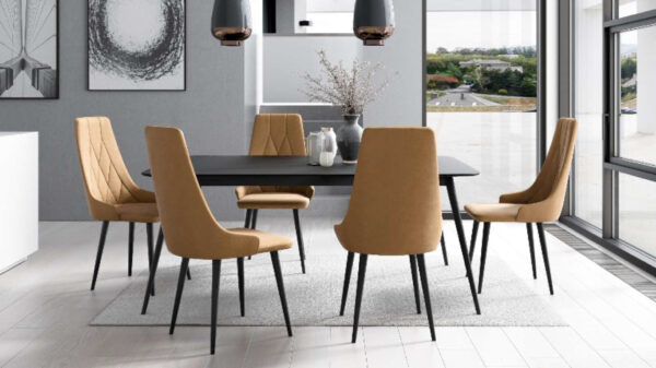 Stół rozkładany Ines 160x90 + wstawka 1x50 FORNIR - obrazek 1