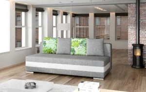 Kanapy rozkładane z pojemnikiem