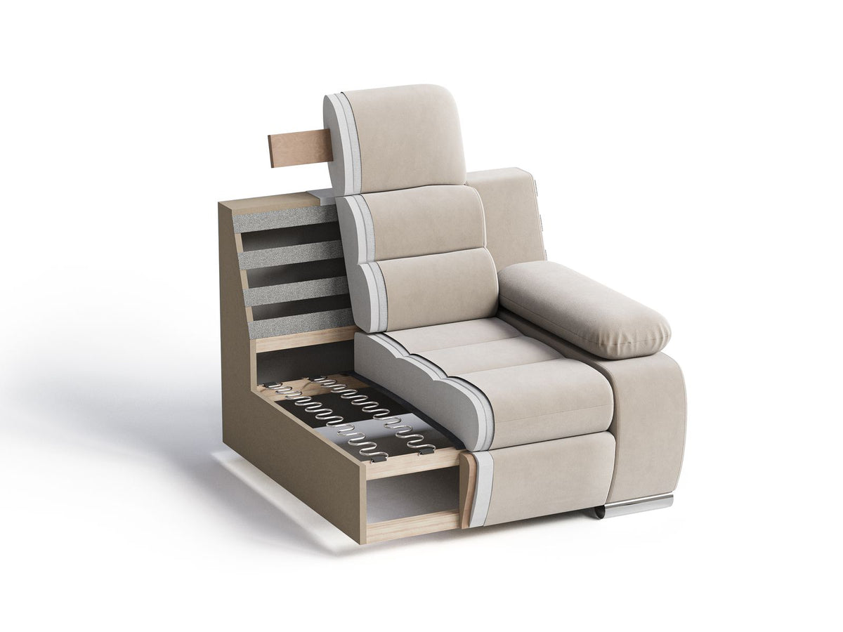 Przekrój siedziska Amber U