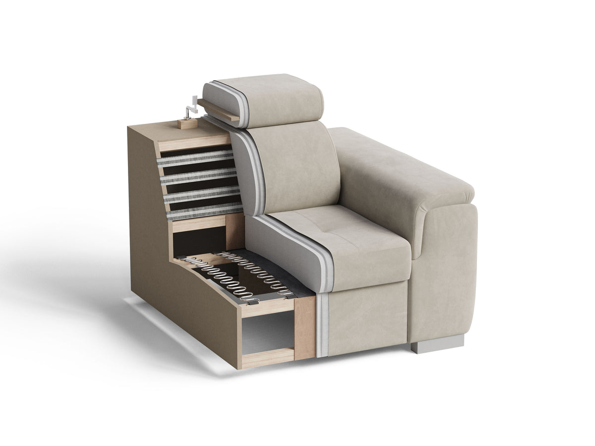 Przekrój siedziska Silver U